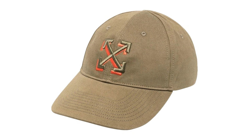 OFF-WHITE Arrow Logo Cap Green