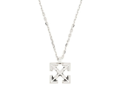 OFF-WHITE Arrow Necklace Silver