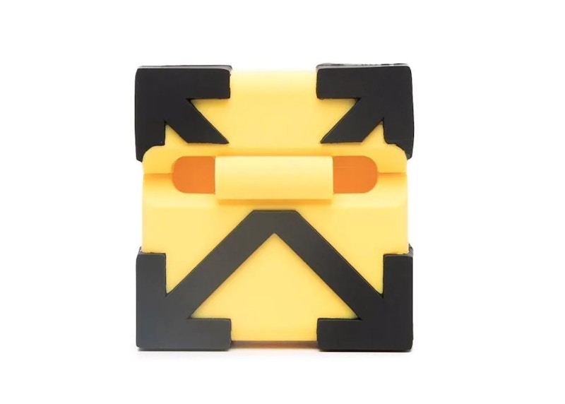 OFF-WHITE Arrows Airpod Case Yellow/Black