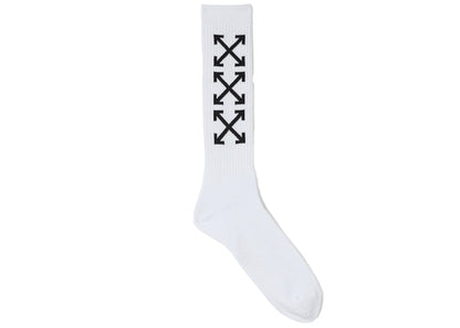 OFF-WHITE Arrows Mid Socks White/Black