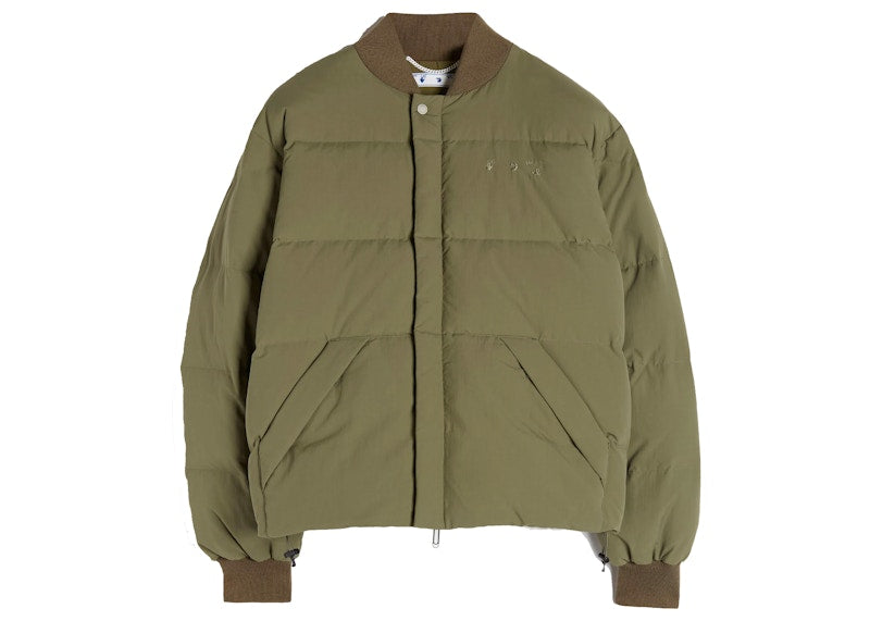 OFF-WHITE Arrows Puffer Green