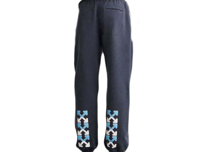 OFF-WHITE Between Arrow Slim Sweatpants Outerspace/White