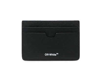 Off-White Binder Card Holder Black/White