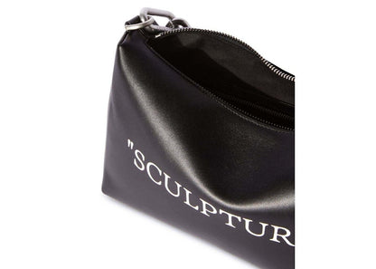 Off-White Block Quote Pouch Black