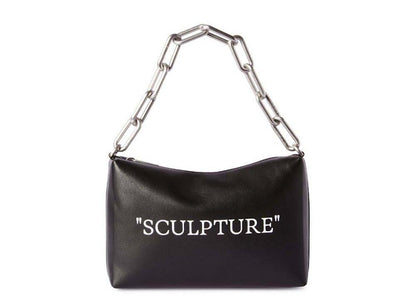 Off-White Block Quote Pouch Black