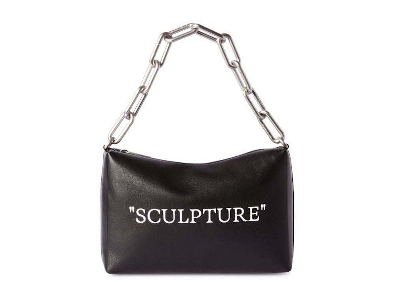 Off-White Block Quote Pouch Black