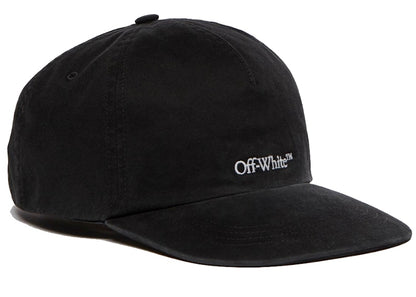 OFF-WHITE Bookish Baseball Cap Black