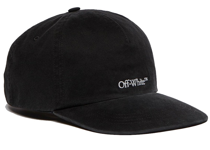 OFF-WHITE Bookish Baseball Cap Black