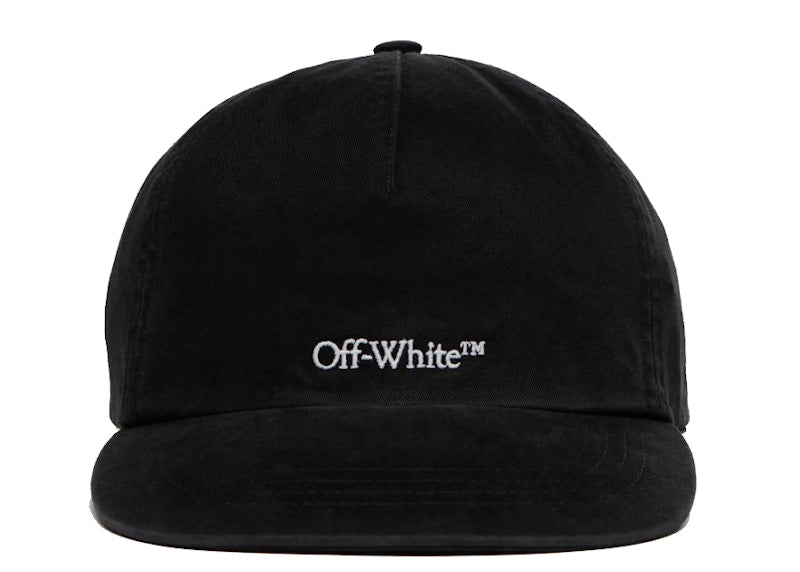 OFF-WHITE Bookish Baseball Cap Black