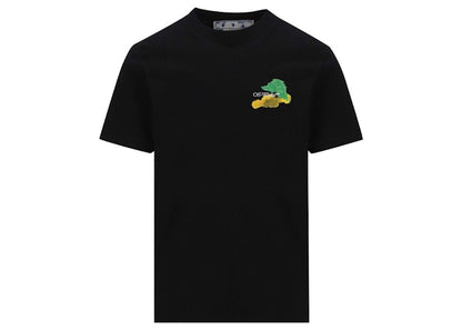 OFF-WHITE Brush Arrows Slim Logo Print Skate T-shirt Black