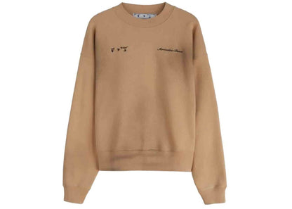 OFF-WHITE C/O Project Maybach L/S Sweatshirt Beige