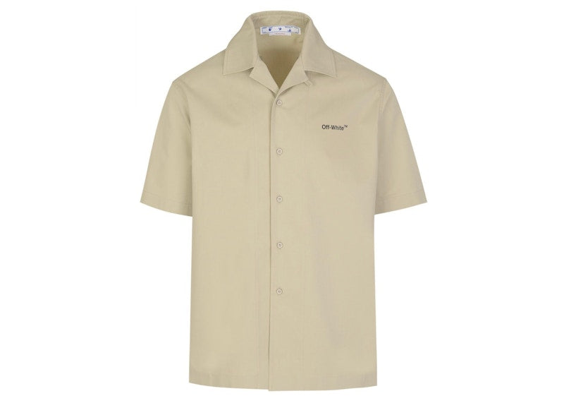 OFF-WHITE Caravag Arrow Holiday Shirt Sand Beige