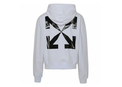 OFF-WHITE Caravag Arrow Over Hoodie White