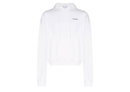 OFF-WHITE Caravag Arrow Over Hoodie White