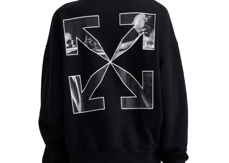 OFF-WHITE Caravaggio Arrows Sweatshirt Black