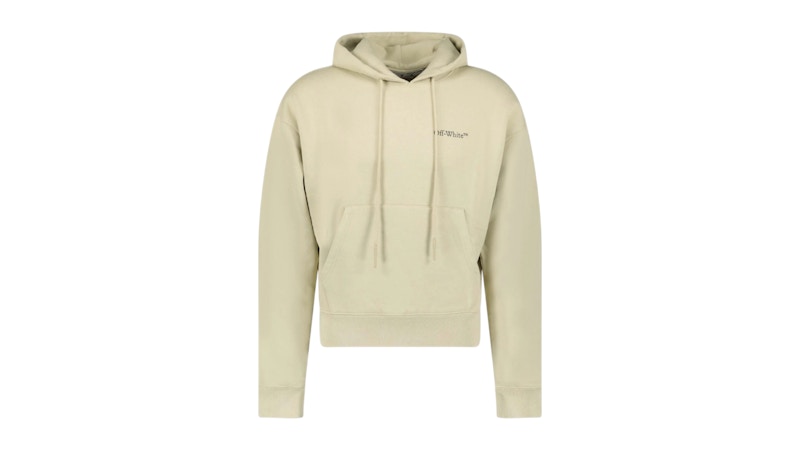 OFF-WHITE Caravaggio Crowning Over Hoodie Beige
