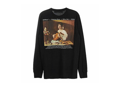 OFF-WHITE Caravaggio Lute L/S T-Shirt Black/Multi