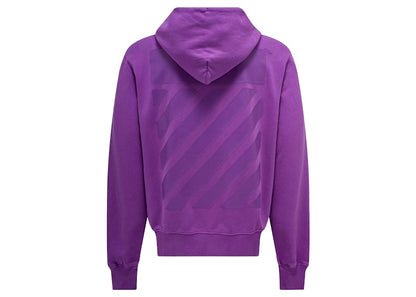 OFF-WHITE Caravaggio Over Hoodie Purple