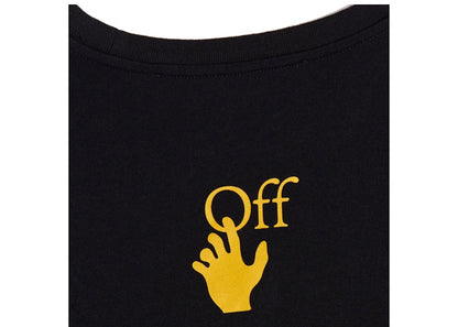 OFF-WHITE Caravaggio Painting L/S T-shirt Black/Yellow