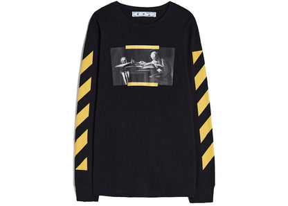 OFF-WHITE Caravaggio Painting L/S T-shirt Black/Yellow