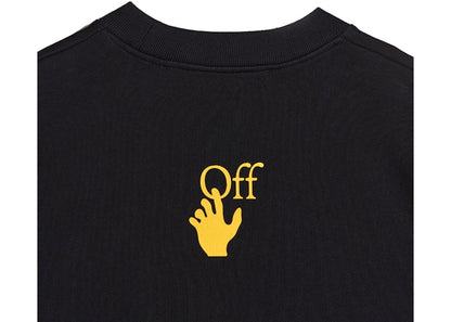 OFF-WHITE Caravaggio Painting Sweatshirt Black/Yellow