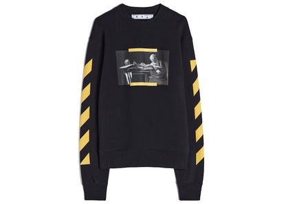 OFF-WHITE Caravaggio Painting Sweatshirt Black/Yellow