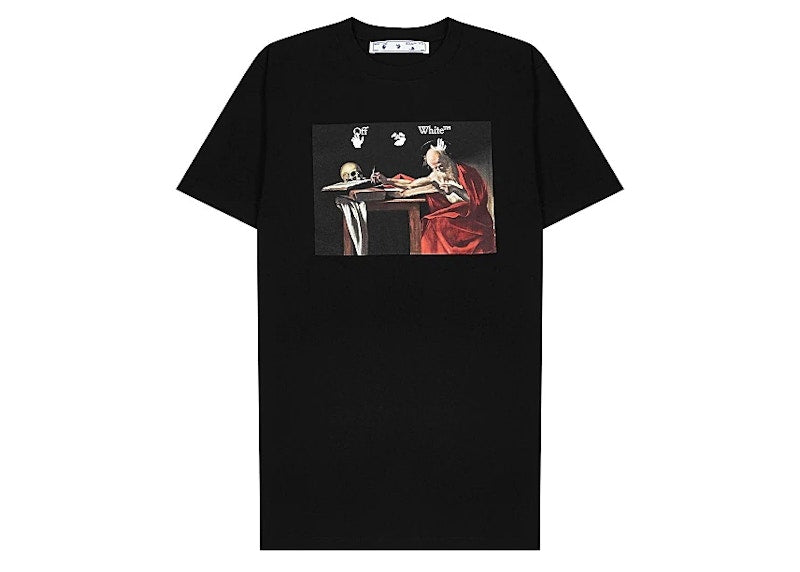 OFF-WHITE Slim-Fit Caravaggio T-shirt Black