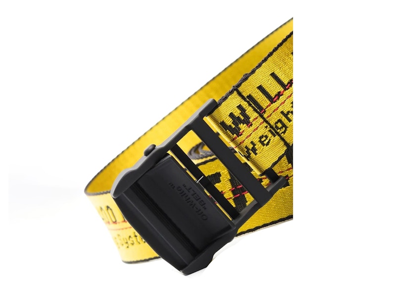 OFF-WHITE Classic Industrial Belt Yellow/Black
