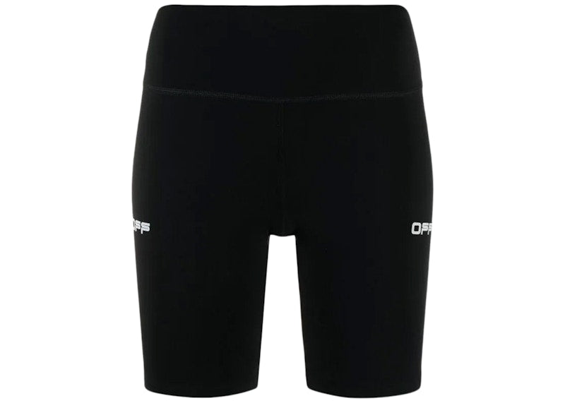 OFF-WHITE Compression Cycling Shorts Black