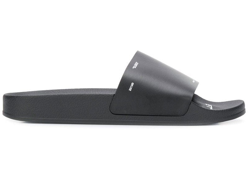 Off-White Corporate Slides Black FW18