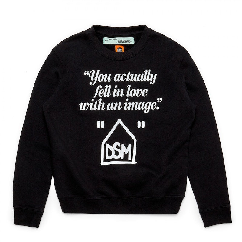 OFF-WHITE DSM Crewneck Black