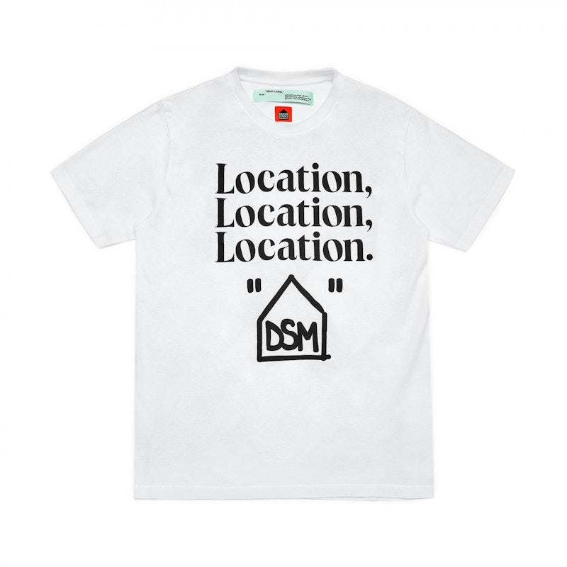OFF-WHITE DSM Tee White