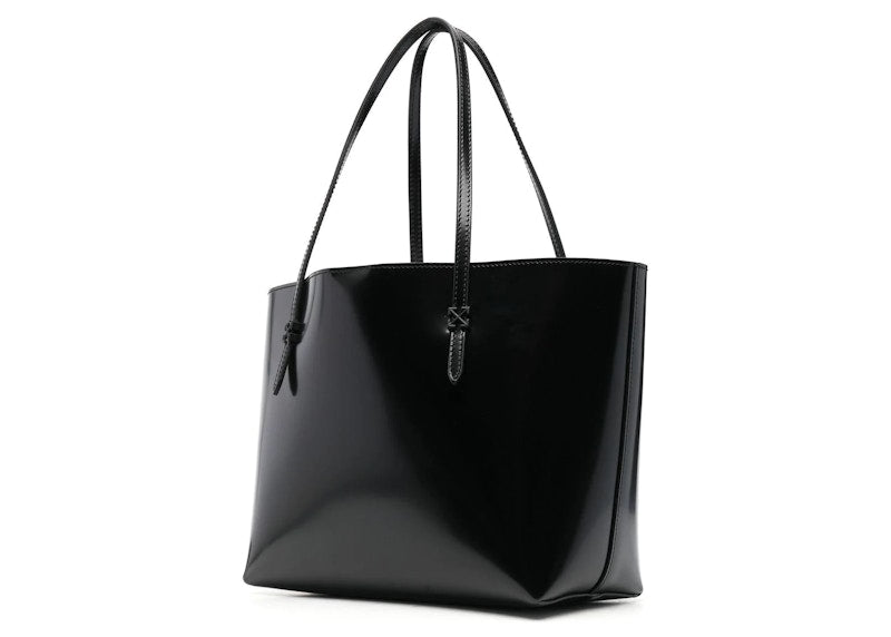 OFF-WHITE Day Off 28 Quote Tote Bag Black/White