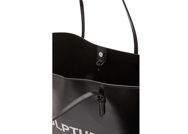OFF-WHITE Day Off 40 Quote Tote Bag Black/White
