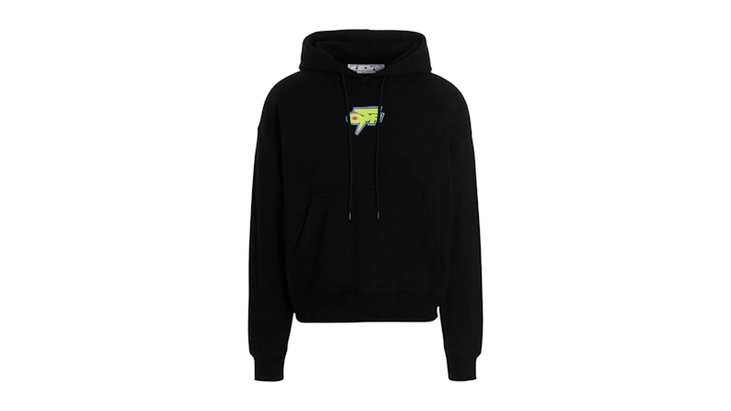 OFF-WHITE Degrade Thunder Skate Fit Hoodie Black