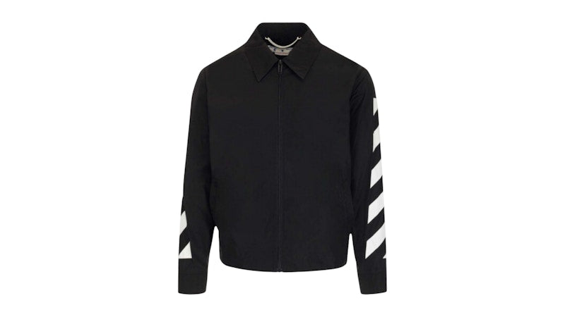 OFF-WHITE Diag Jacket Black