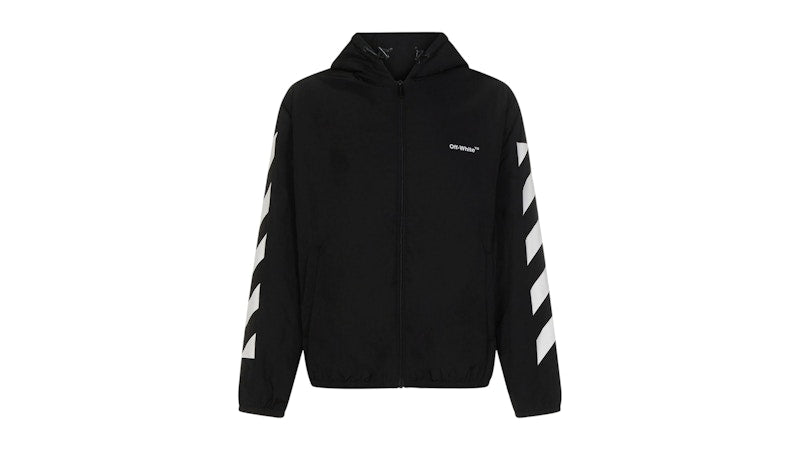 OFF-WHITE Diag Light Padded Jacket Black