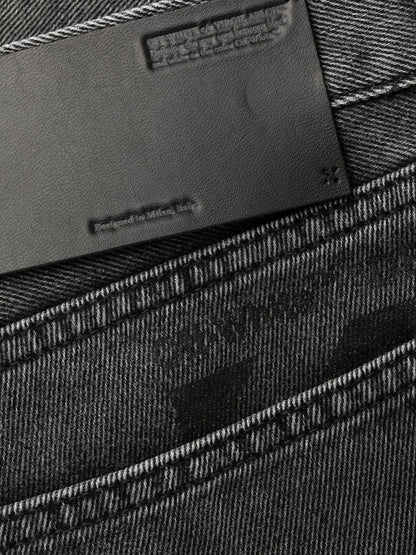 OFF-WHITE Diag Logo Jeans Grey