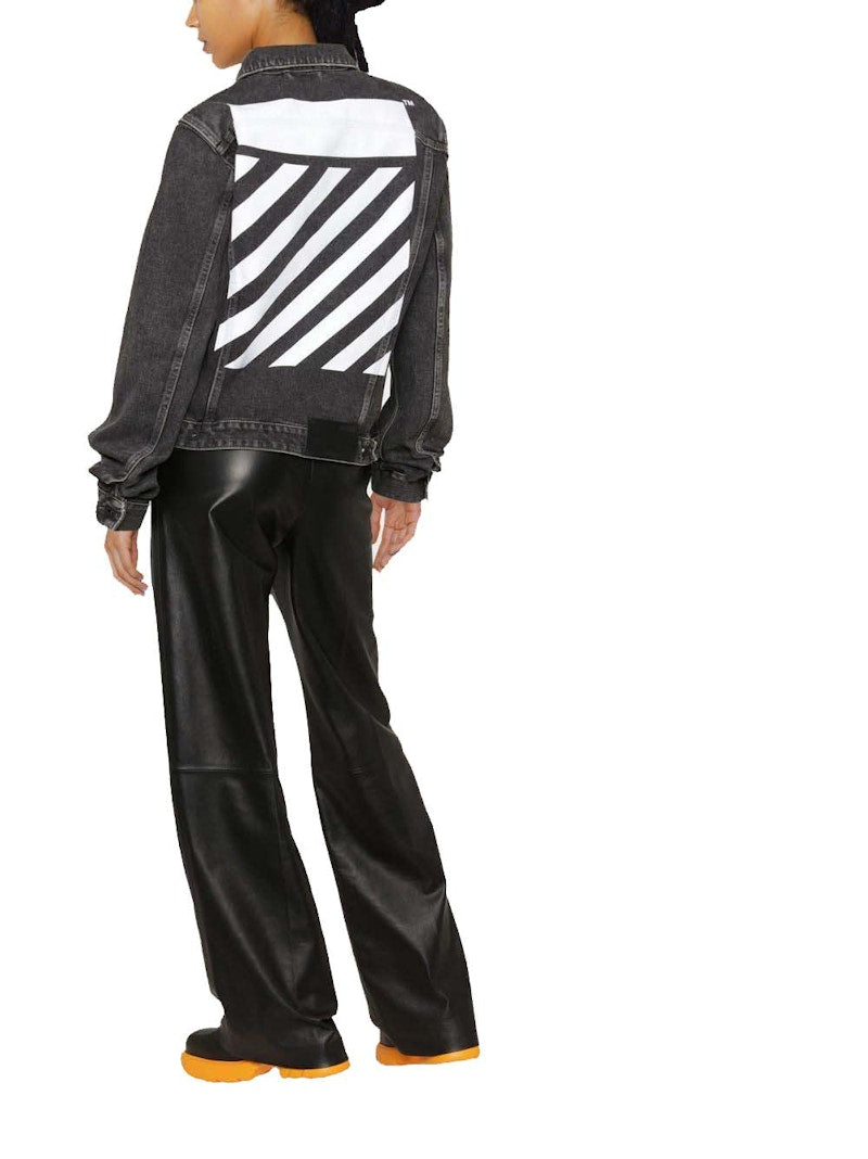 OFF-WHITE Diag Regular Jacket Dark Grey
