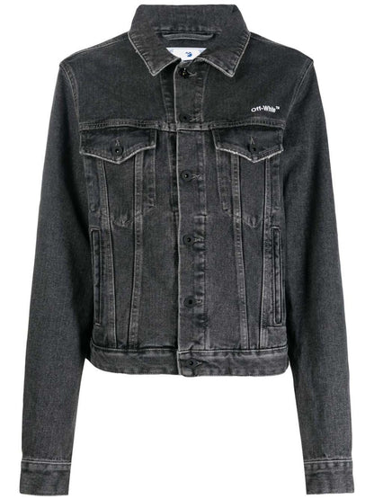 OFF-WHITE Diag Regular Jacket Dark Grey
