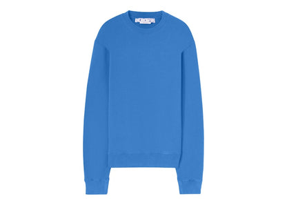 OFF-WHITE Diag Tab Slim Crewneck Light Blue