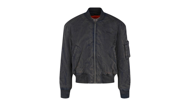 OFF-WHITE Diag Tab Vintage Outerspace Blue Jacket Blue
