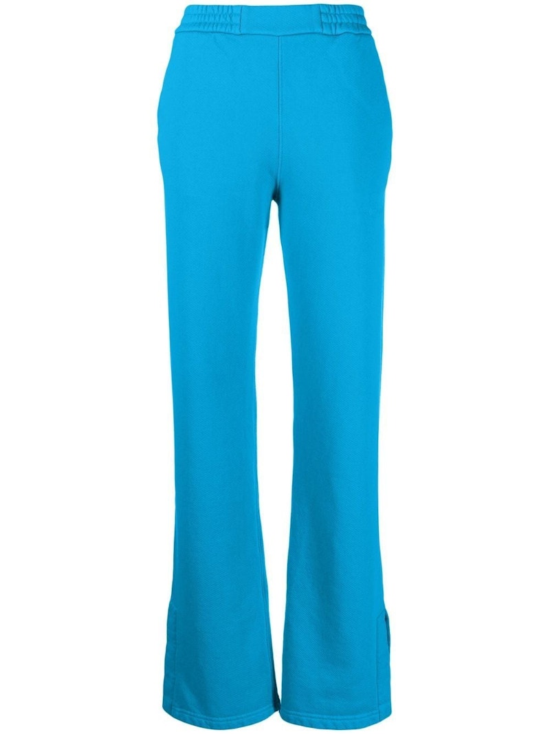 OFF-WHITE Diagonal-Stripe Track Pants Blue