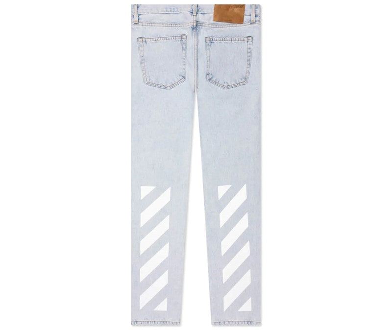 OFF-WHITE Diagtab Jeans Blue