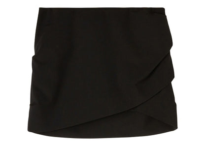 OFF-WHITE Dry Wo Twist Mini Skirt Black