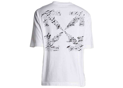 OFF-WHITE Embroidered Arrow Logo Skate T-shirt White/Black