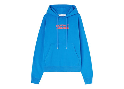 OFF-WHITE Emotion Arrow Skate Hoodie Blue