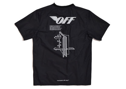 OFF-WHITE Gore-Tex S/S T-Shirt Black