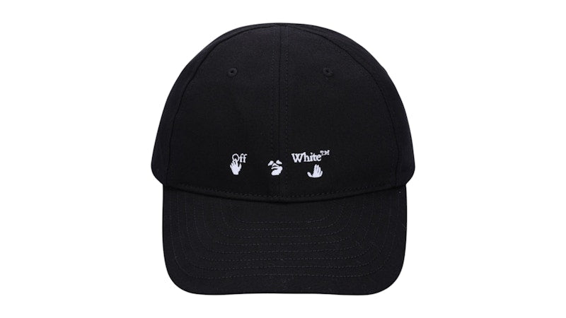 OFF-WHITE Hands Off Logo Cap Black