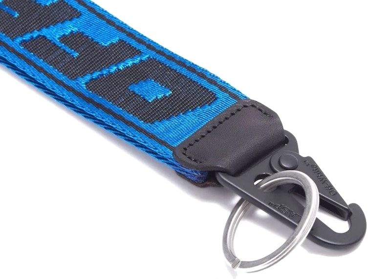 OFF-WHITE Industrial Keychain Blue